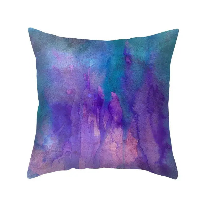 Abstract Polyester Pillow Case