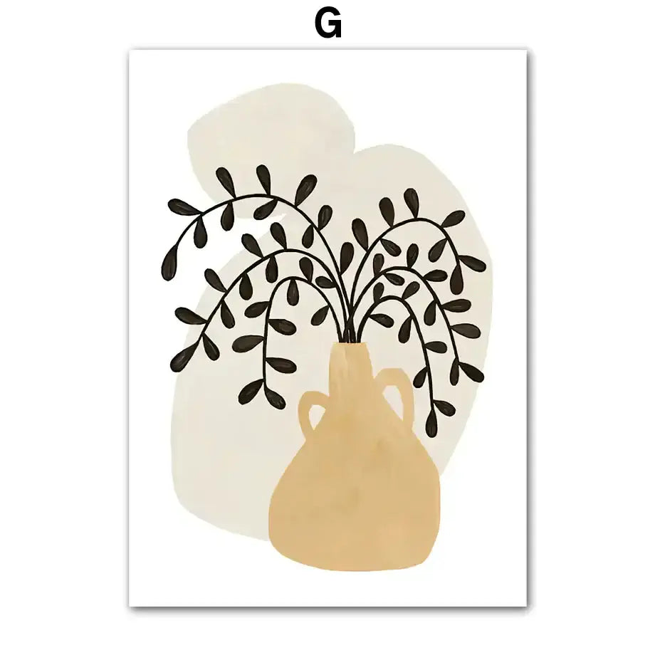 Botanical Girl Wall Art