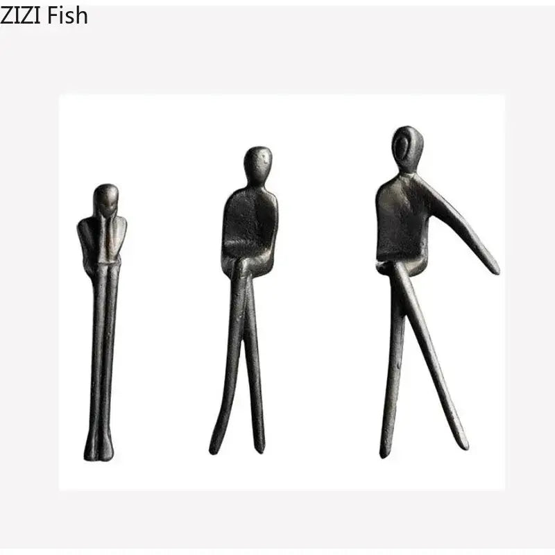 Gold Plated Sculpture Set