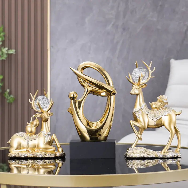 Gold Silver Human Figurine