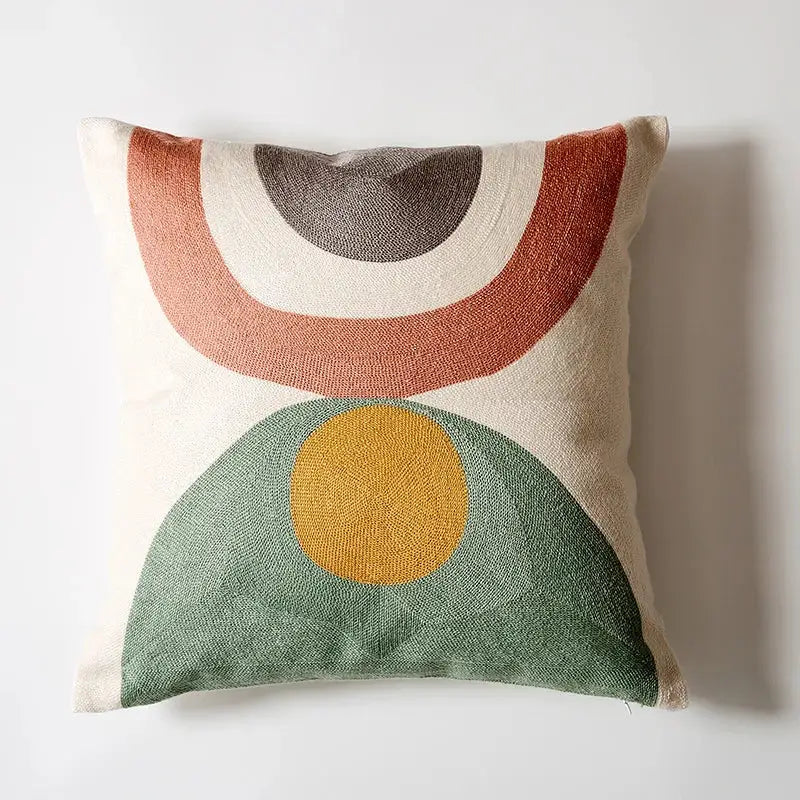 Geometric Throw Pillow