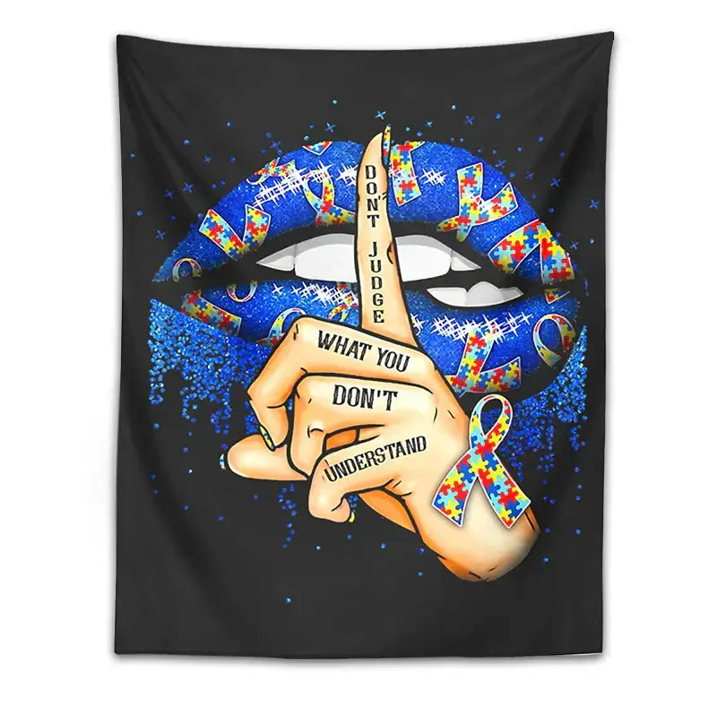 Vibrant Psychedelic Tapestry