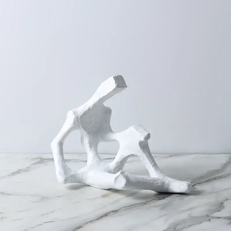Resin Skeleton Sculpture
