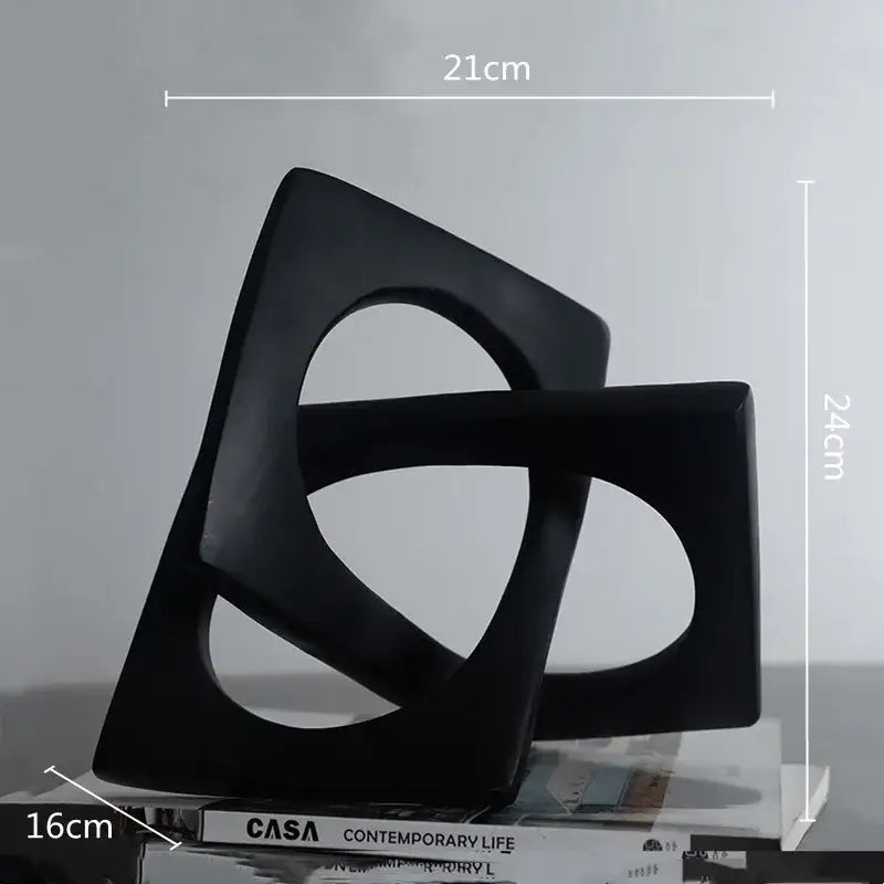 White Ceramic Cross Bookends