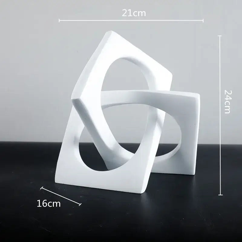 White Ceramic Cross Bookends