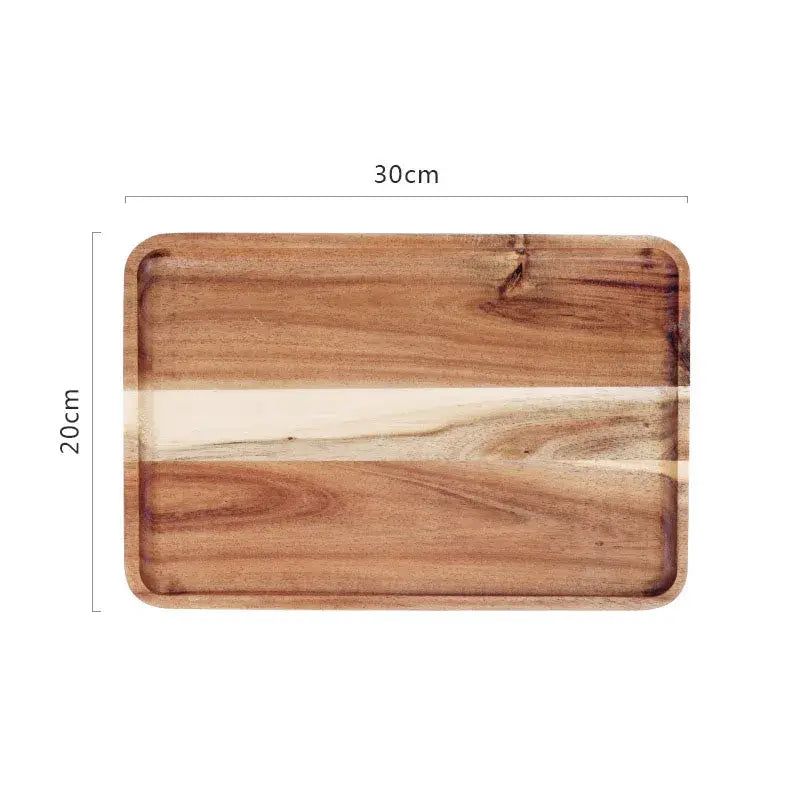 Acacia Wood Breakfast Tray