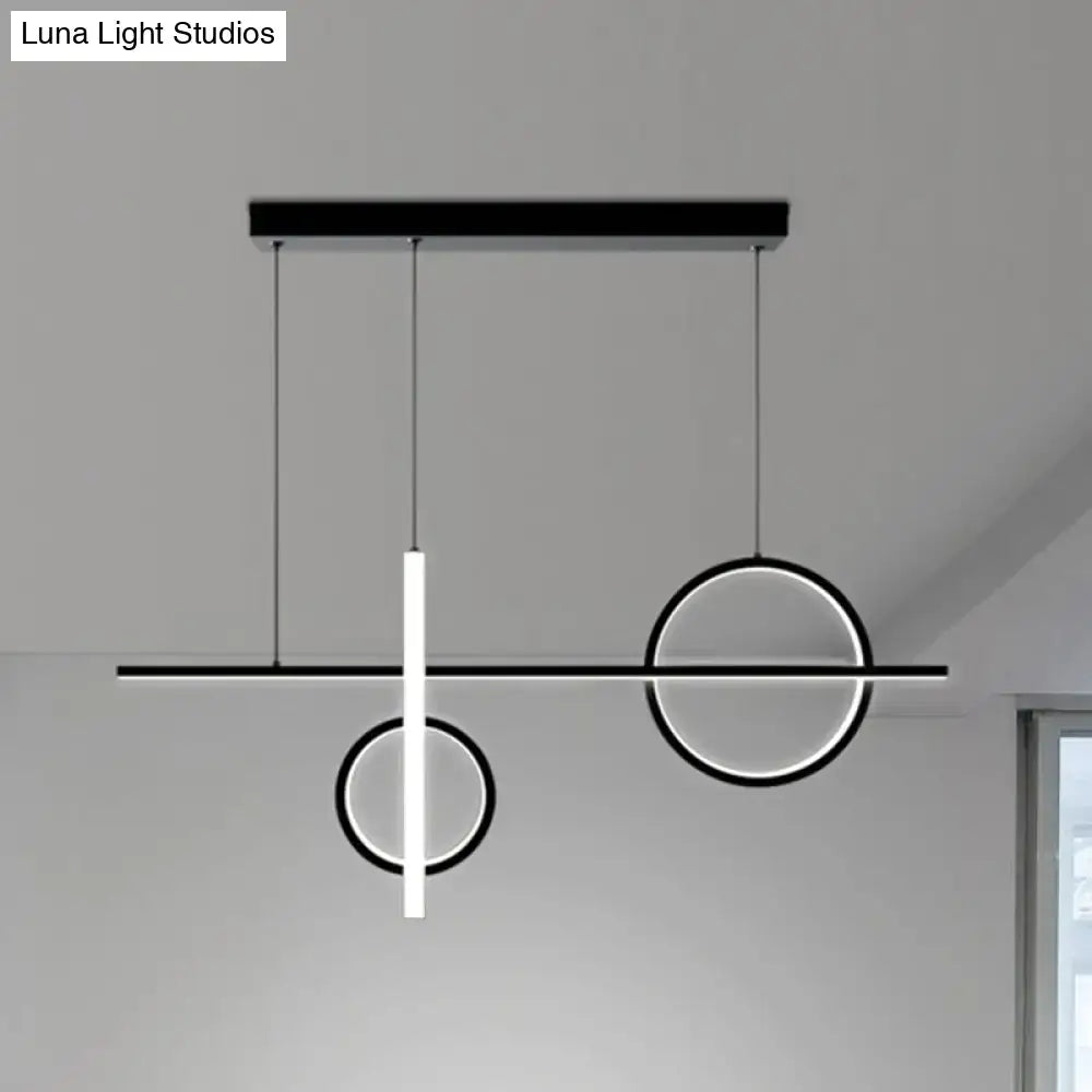 Black Acrylic Bike Pendant
