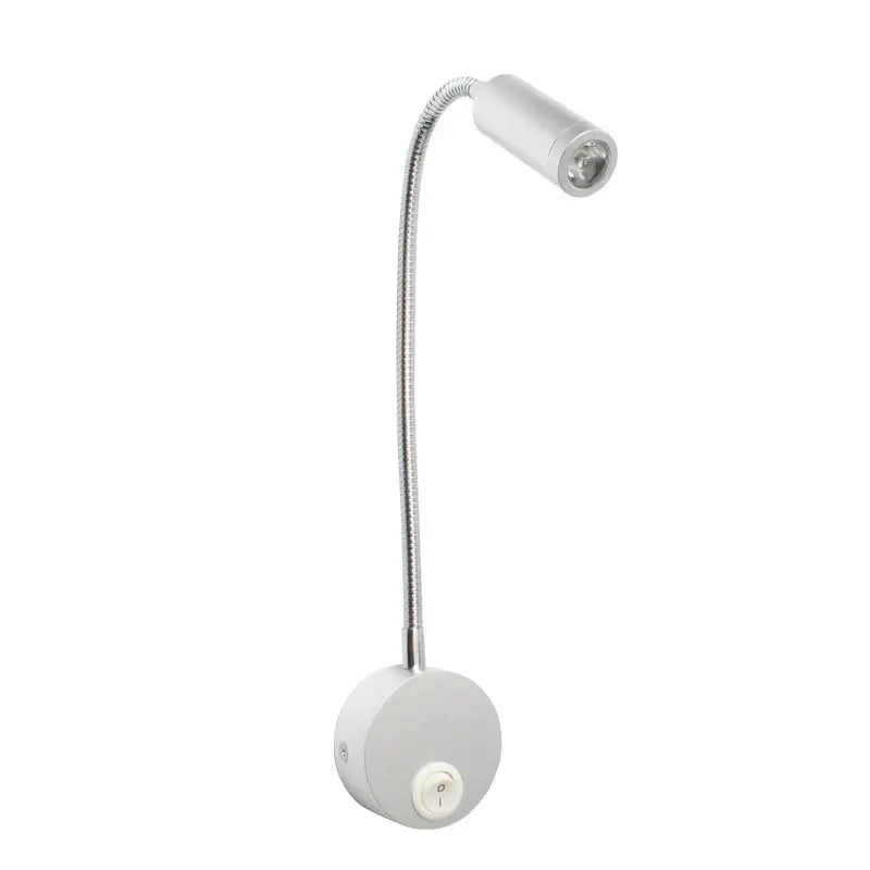 Silver Adjustable Wall Sconce
