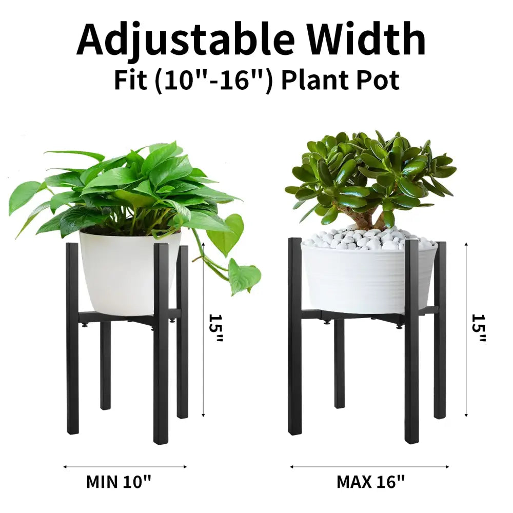 Adjustable Black Plant Stand