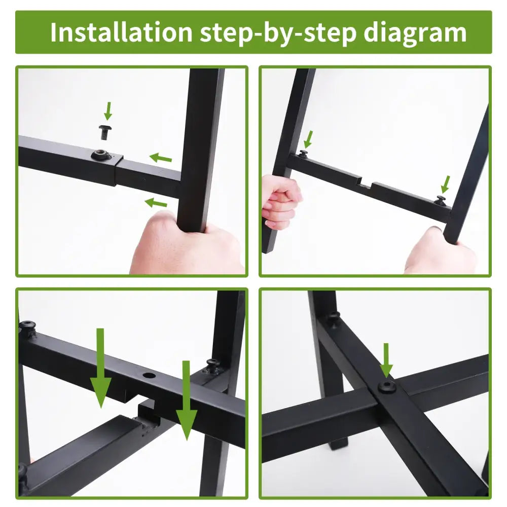 Adjustable Black Plant Stand