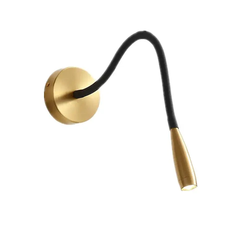 Bronze Adjustable Nordic Bedroom Wall Lamp