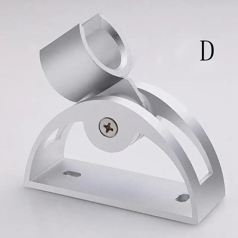 White Aluminum Shower Holder