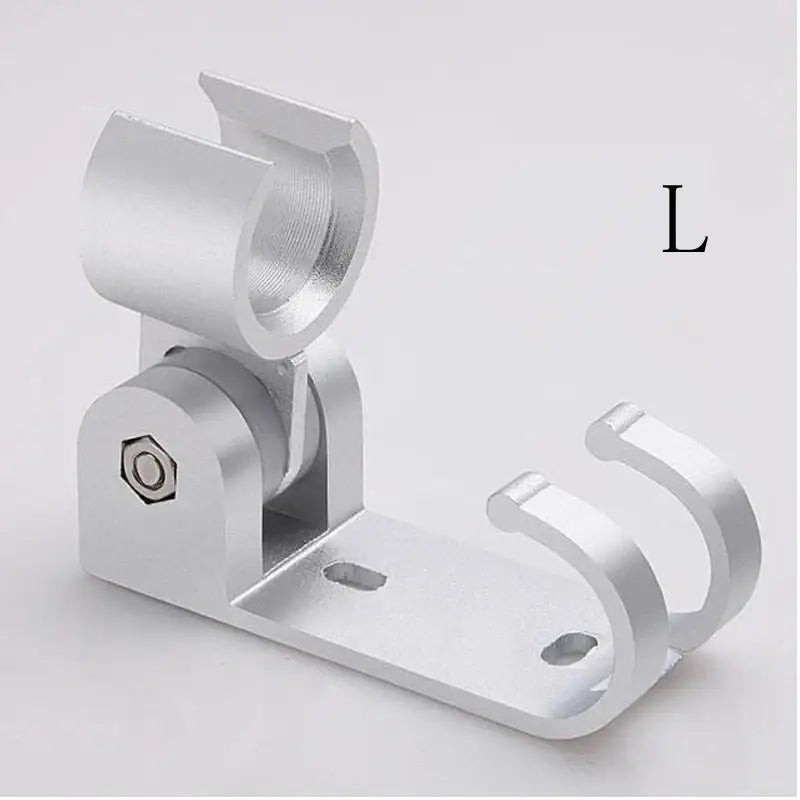 White Aluminum Shower Holder