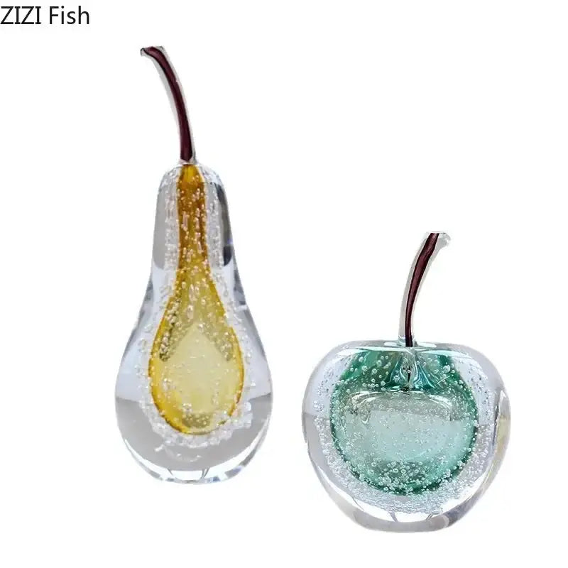 Green Gold Fruit Sculpture