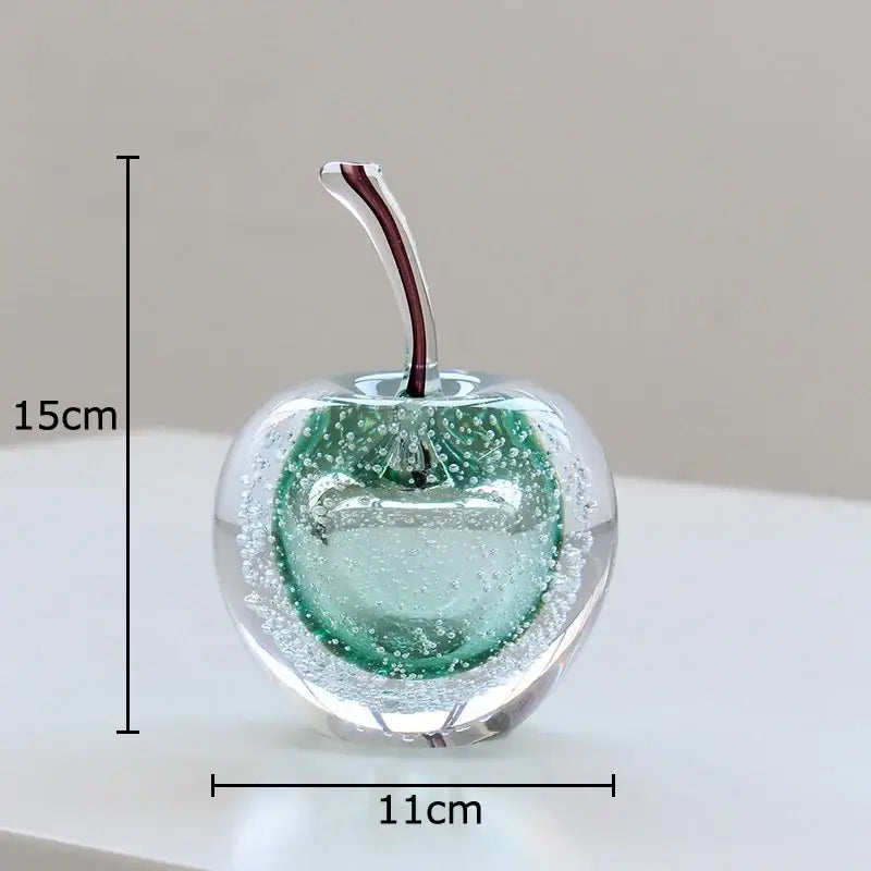 Green Gold Fruit Sculpture