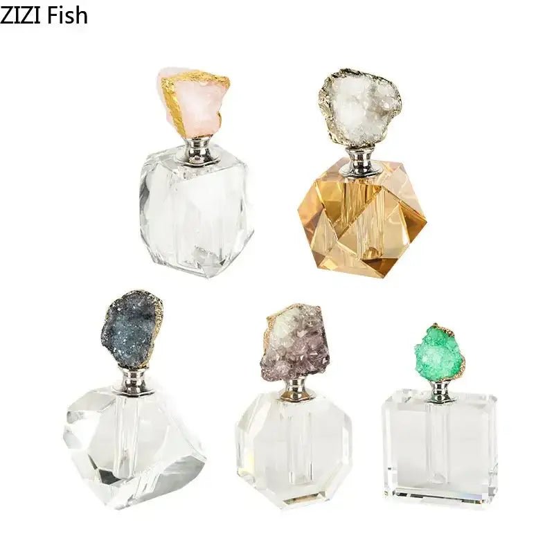Agate Crystal Perfume Bottle