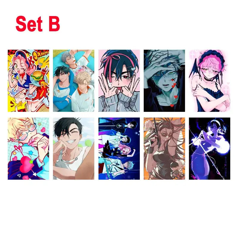 Anime Alien Photo Cards