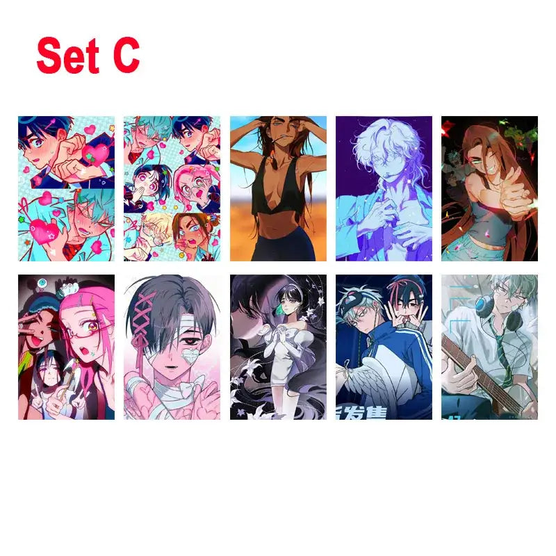 Anime Alien Photo Cards