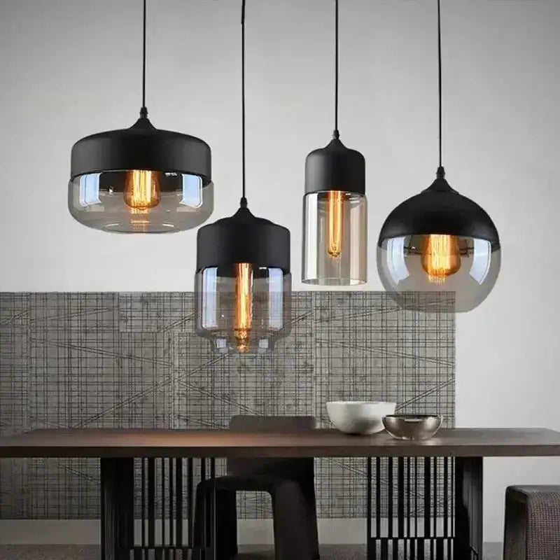 Amber Wood Pendant Light With Rustic Accents