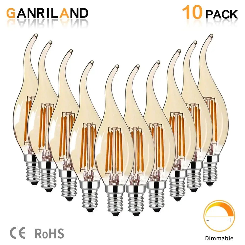 Amber Dimmable LED Bulbs