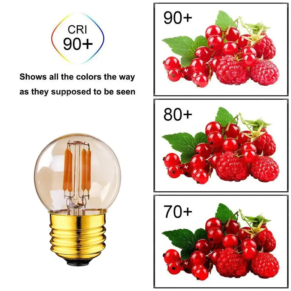 Amber Edison LED Bulbs