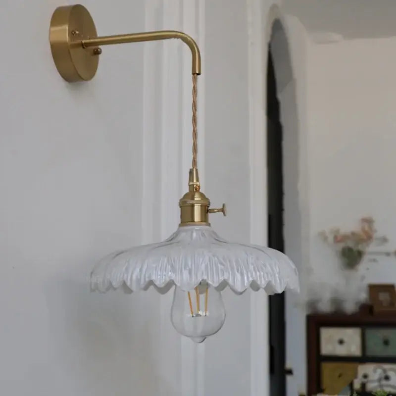 Amber Vintage LED Wall Light