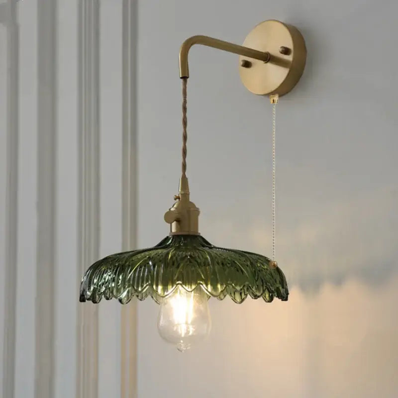Amber Vintage LED Wall Light