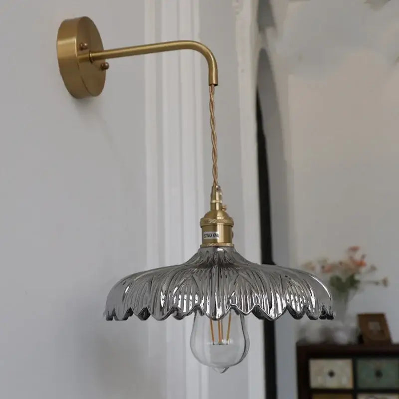 Amber Vintage LED Wall Light