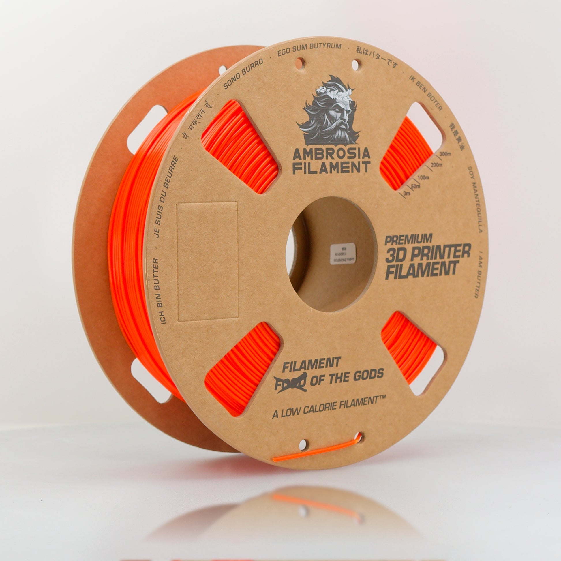 AMBROSIA ASA Filament of the Gods - 1KG Bambu AMS Friendly Cardboard Spools Premium 3D Printing Filament House ASA