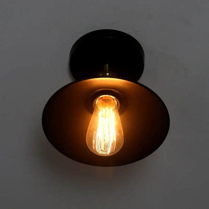 Copper Black Ceiling Lamp