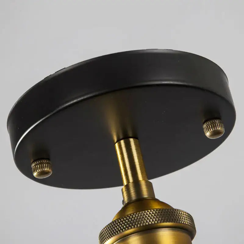 Copper Black Ceiling Lamp