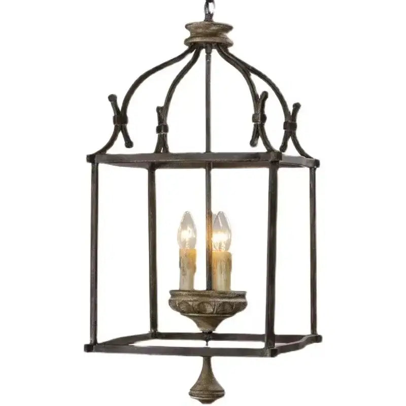 Iron E14 Chandelier Light