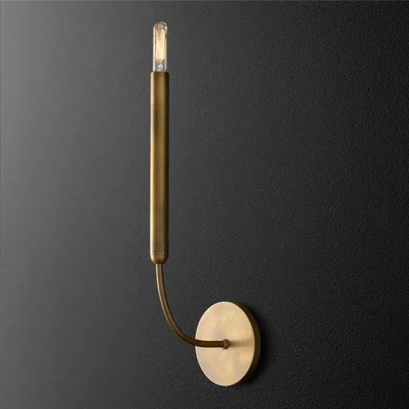 Gold Art Deco Wall Lamp