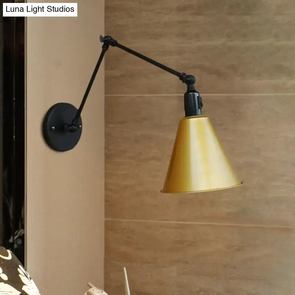 Iron Art Deco Sconce