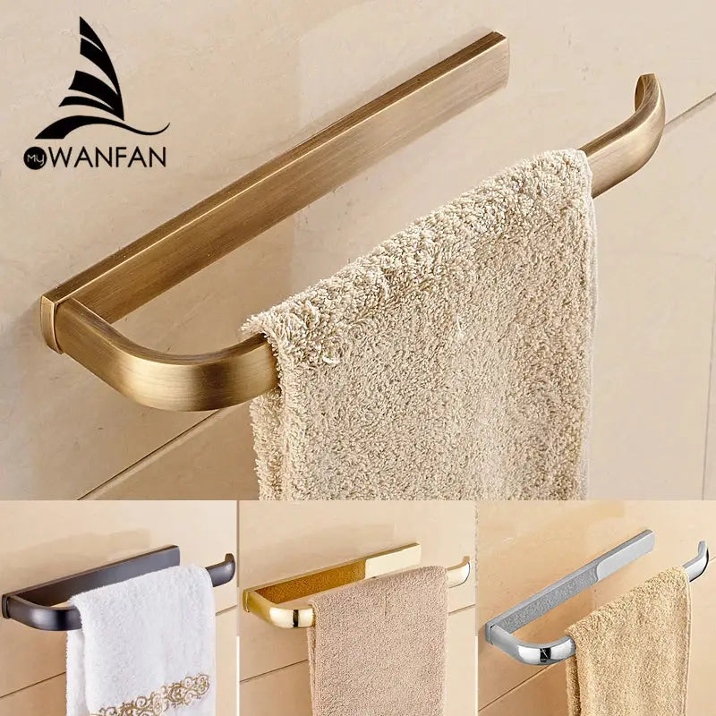Brass Towel Ring Rack