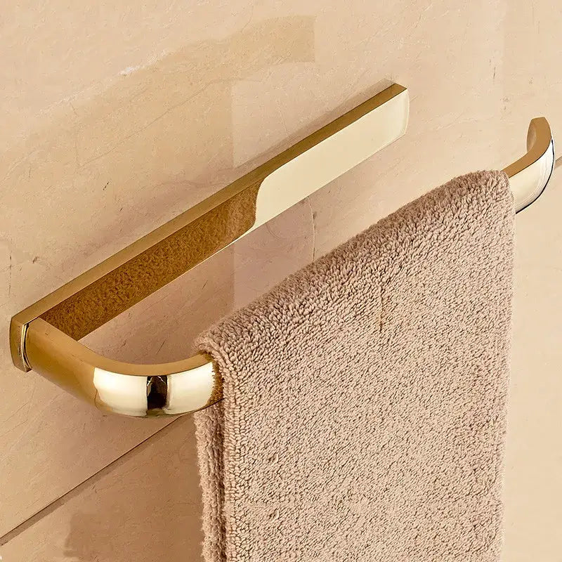 Brass Towel Ring Rack