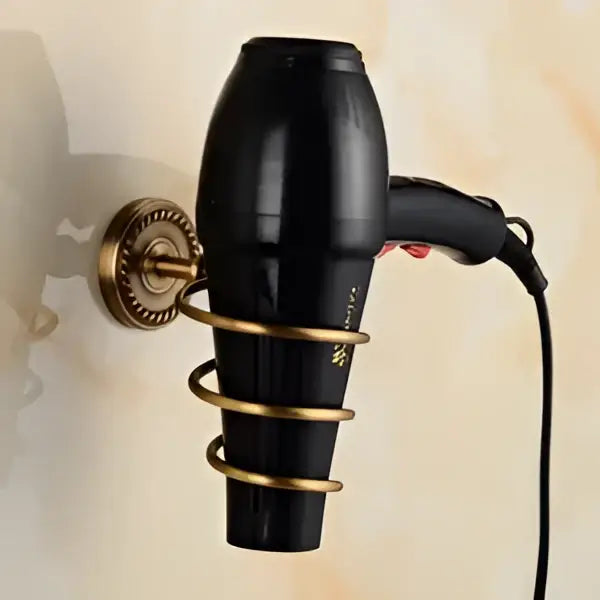 Brass Ceramic Brush Cup Set