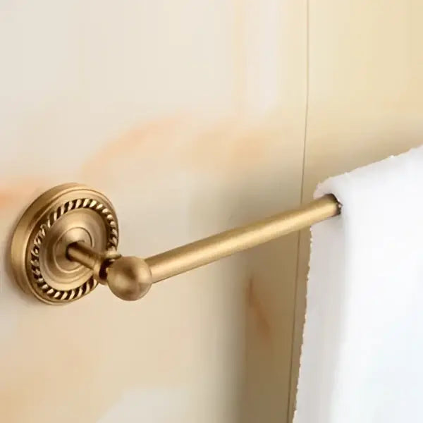 Brass Ceramic Brush Cup Set