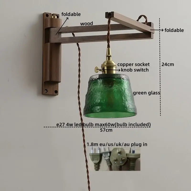 Brass Scalloped Wall Sconce