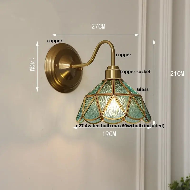 Clover Brass Wall Sconce