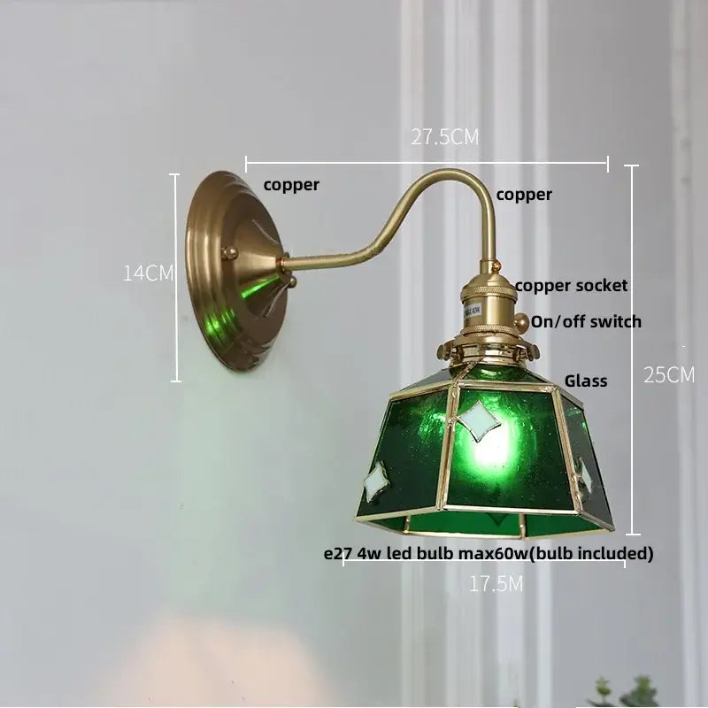 Clover Brass Wall Sconce
