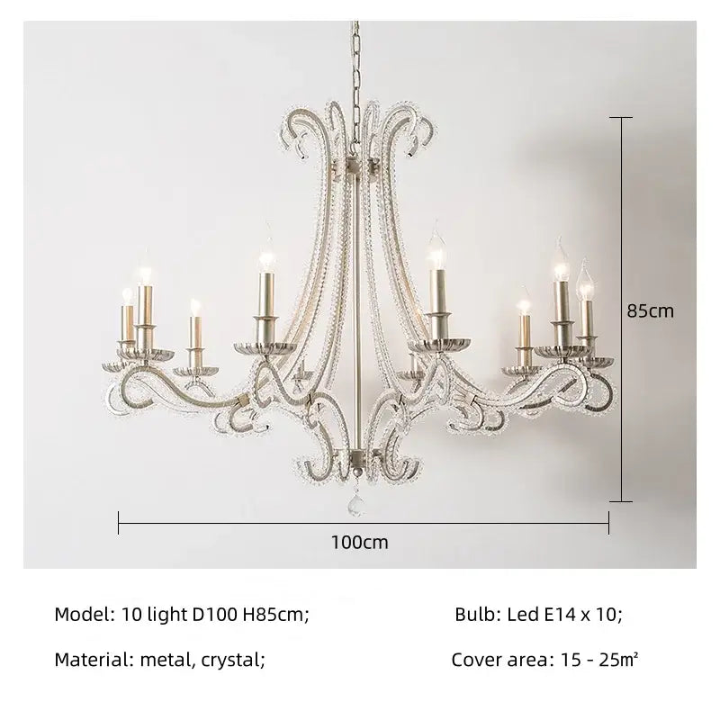 Brass Modern LED Chandelier