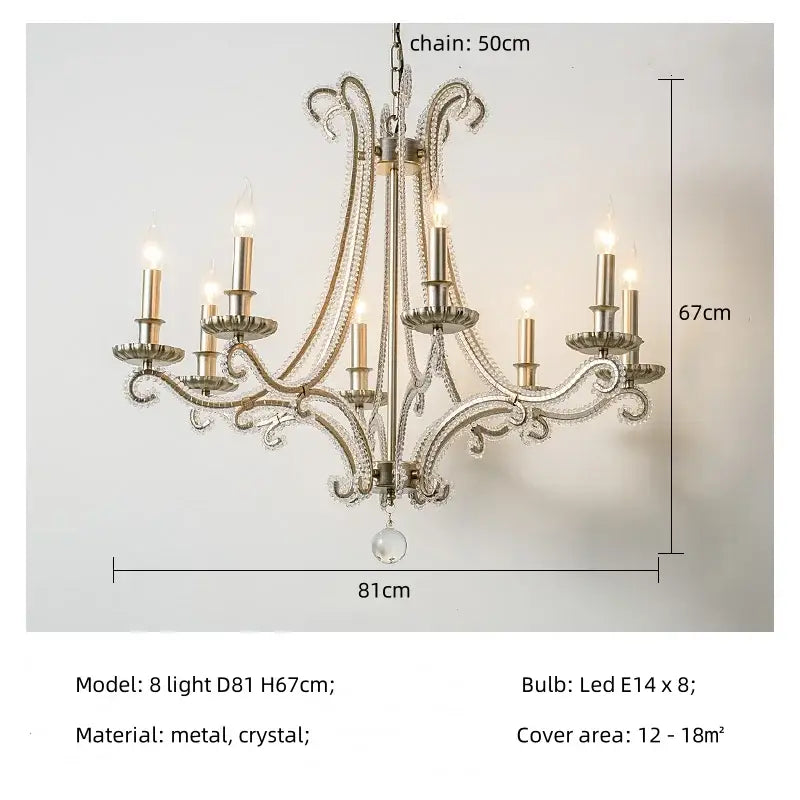 Brass Modern LED Chandelier