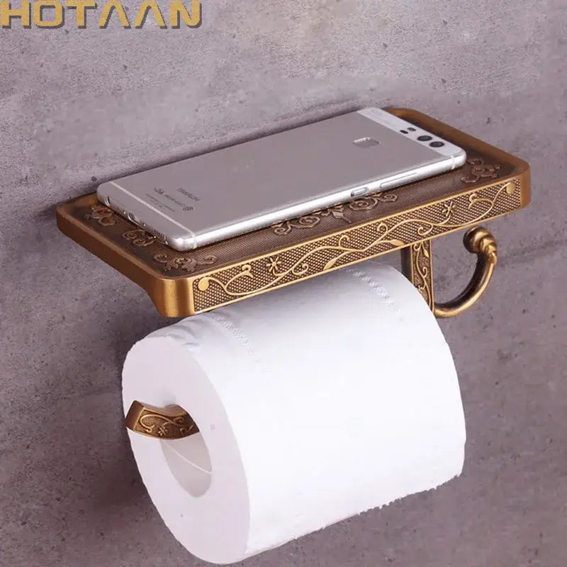 Brass Toilet Paper Holder