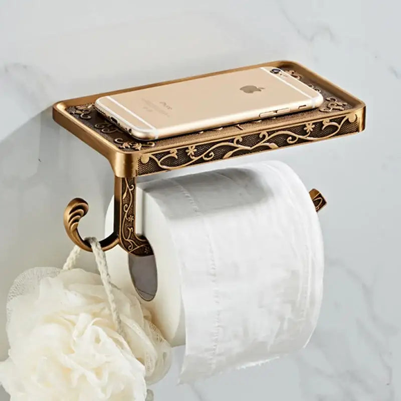 Brass Toilet Paper Holder