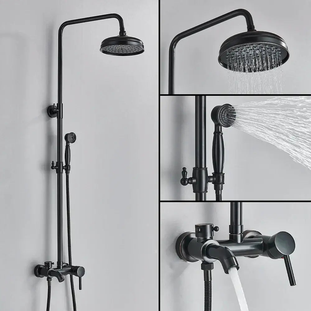 Brass Handheld Shower System