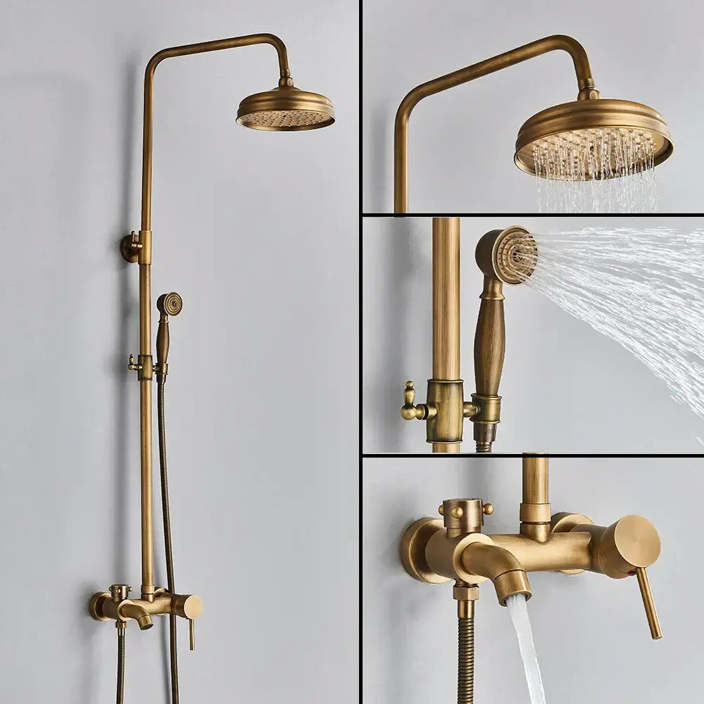 Brass Handheld Shower System