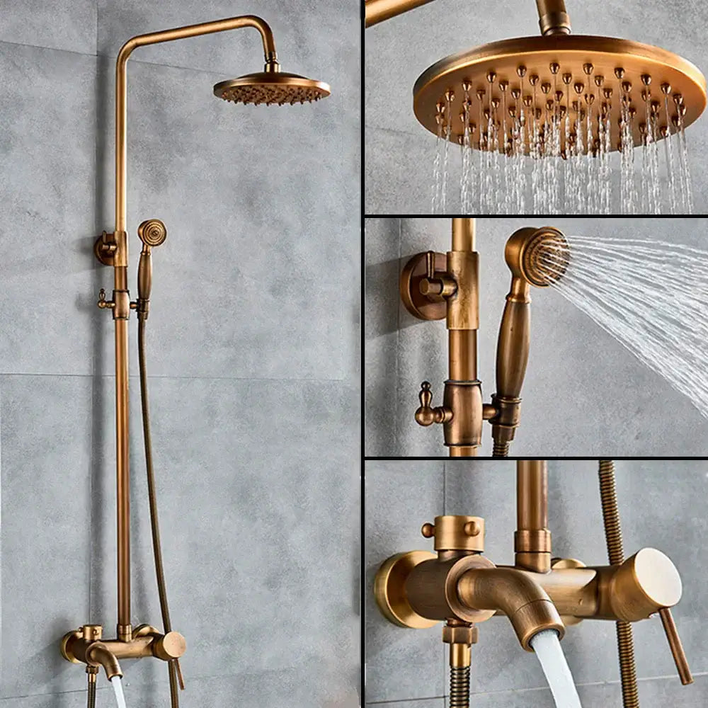 Brass Handheld Shower System
