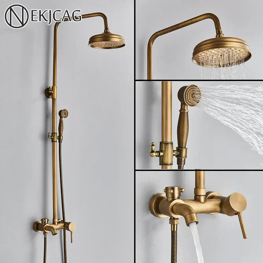 Brass Handheld Shower System