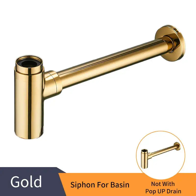 Brass Round Bottle Trap